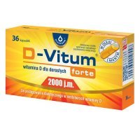 D-VITUM FORTE Witamina D 2000 j.m.  36 kapsułek
