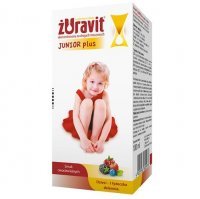 ŻURAVIT JUNIOR PLUS syrop o smaku owoców leśnych 100 ml