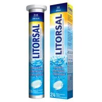 ZDROVIT LITORSAL 24 tabletki musujące
