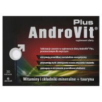 ANDROVIT PLUS, 30 kapsułek  - Witaminy i minerały dla mężczyzn