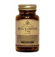 SOLGAR BETA KAROTEN NATURALNY 7 mg 60 kapsułek