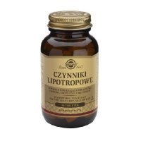 SOLGAR CZYNNIKI LIPOTROPOWE 50 tabletek
