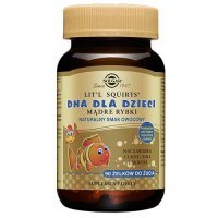 SOLGAR DHA DLA DZIECI MĄDRE RYBKI 90 żelków