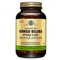 SOLGAR GINKGO BILOBA 60 kapsułek