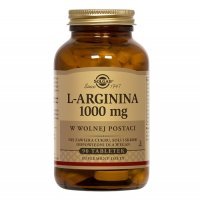 SOLGAR L-ARGININA 1000 mg 90 tabletek