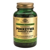 SOLGAR POKRZYWA EKSTRAKT Z LIŚCI 60 kapsułek