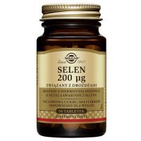 SOLGAR SELEN 200 mcg 50 tabletek