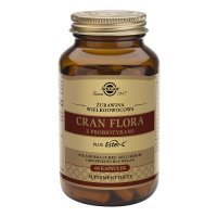 SOLGAR ŻURAWINA CRAN FLORA Z PROBIOTYKAMI 60 kapsułek