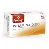 PROTEGO WITAMINA D 2000 60 kapsułek