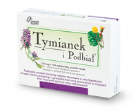 TYMIANEK I PODBIAŁ 24 pastylki OMEGA PHARMA