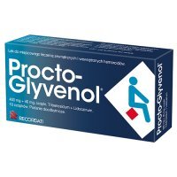 PROCTO-GLYVENOL 10 czopków lek na hemoroidy