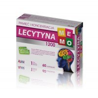 LECYTYNA MEMO 1200 60 kapsułek