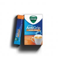 VICKS ANTIGRIP Zatoki i katar 10 saszetek o smaku pomarańczowym