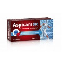 ASPICAM BIO 7,5 mg 20 tabletek DATA WAŻNOŚCI 30.09.2024
