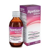 APETIZER SENIOR syrop o smaku malinowo-porzeczkowym 100 ml