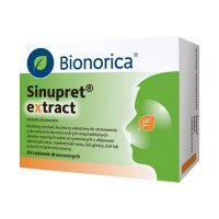 SINUPRET EXTRACT 20 tabletek