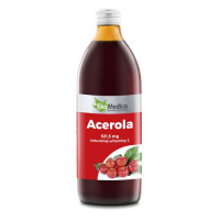EKAMEDICA ACEROLA sok z aceroli 100% 500 ml