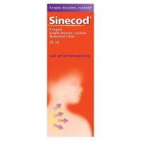 SINECOD krople dla dzieci 20 ml, kaszel suchy
