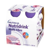 NUTRIDRINK MULTI FIBRE o smaku truskawkowym 4 x 125 ml