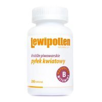 LEWIPOLLEN PP z pyłkiem kwiatowym 200 tabletek