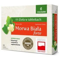 MORWA BIAŁA FORTE 30 tabletek COLFARM