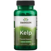 SWANSON KELP 225 mcg 250 kapsułek