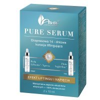 AVA PURE SERUM kuracja liftingująca efekt liftingu i napięcia 2 x 10 ml