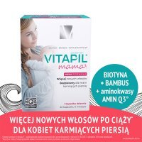 VITAPIL® mama – przy wypadaniu włosów po ciąży i podczas karmienia piersią, 60 kapsułek