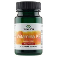 SWANSON WITAMINA K2 NATURALNA 100 mcg 30 kapsułek