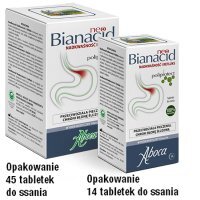 NEOBIANACID NADKWAŚNOŚĆ I REFLUKS 45 tabletek do ssania