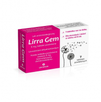 LIRRA GEM 7 tabletek, na alergię