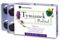 TYMIANEK I PODBIAŁ 16 pastylek OMEGA PHARMA