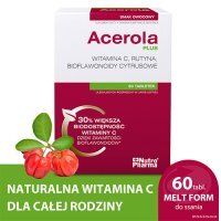 ACEROLA PLUS 60 tabletek do ssania NutroPharma