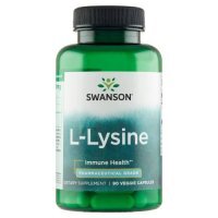 SWANSON AJIPURE L-LIZYNA 500 mg 90 kapsułek