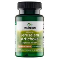 SWANSON FULL SPECTRUM Słonecznik bulwiasty (Jerusalem Artichoke) 400 mg 60 kapsułek