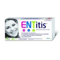 ENTITIS 30 pastylek do ssania o smaku miętowym