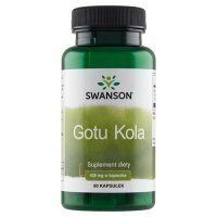 SWANSON GOTU KOLA 435 mg 60 kapsułek