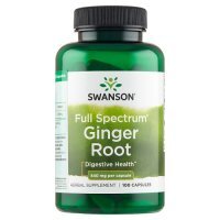 SWANSON GINGER ROOT IMBIR 540 mg 100 kapsułek