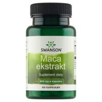SWANSON MACA EKSTRAKT 500mg 60 kapsułek