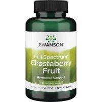 SWANSON CHASTEBERRY FRUIT 400 mg 120 kapsułek