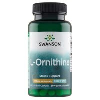 SWANSON L-ORNITYNA 500 mg 60 kapsułek