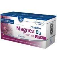 CHELLAFLEX MAGNEZ B6 72 kapsułek