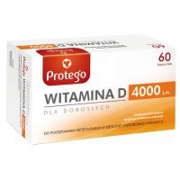 PROTEGO WITAMINA D 4000 60 kapsułek