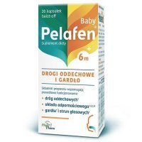 Pelafen® Baby 6m+ smak owocowy, 20 kapsułek