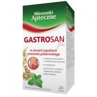 GASTROSAN FIX mieszanka ziołowa 20 saszetek po 2 g