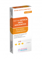 TEST NA INFEKCJĘ DRÓG MOCZOWYCH 2 testy DOMOWE LABORATORIUM