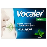 VOCALER Mięta 12 pastylek