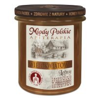 Miody Polskie Miód wielokwiatowy leśny, 400 g
