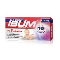 IBUM DLA DZIECI  60 mg czopki od 3 miesiąca życia 10 sztuk