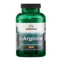SWANSON L-ARGININA 500 mg 200 kapsułek
